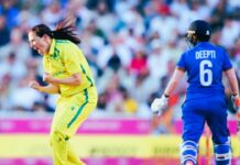 महिला टी 20 विश्व कप के पहले सेमीफाइनल में ऑस्ट्रेलिया ने भारत को 5 रन से हराया