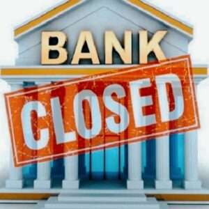 Bank closed 